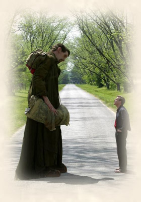 Matthew McGrory in "Big Fish"